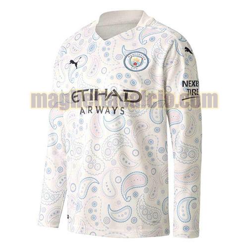 maglia manga larga  manchester city uomo terza 2020-2021